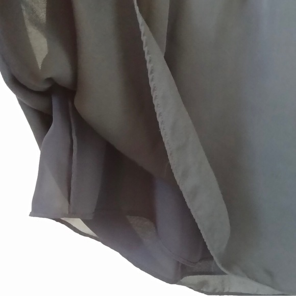 Aritzia Bennett 100% Silk Mini Button Dress Small - Picture 12 of 12